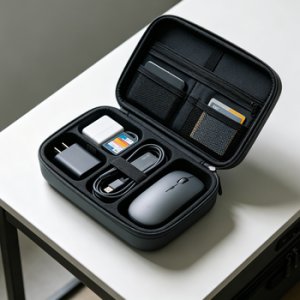 TravelVault Multi-Layer Tech Organizer